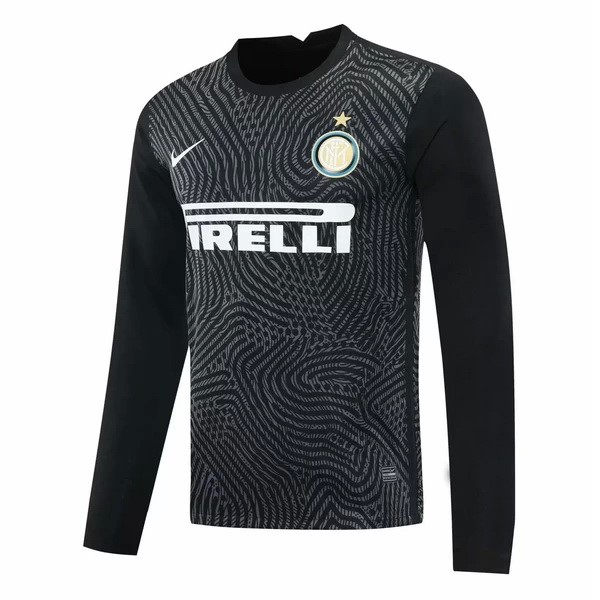 Camiseta Inter Milan ML Portero 2020 2021 Negro